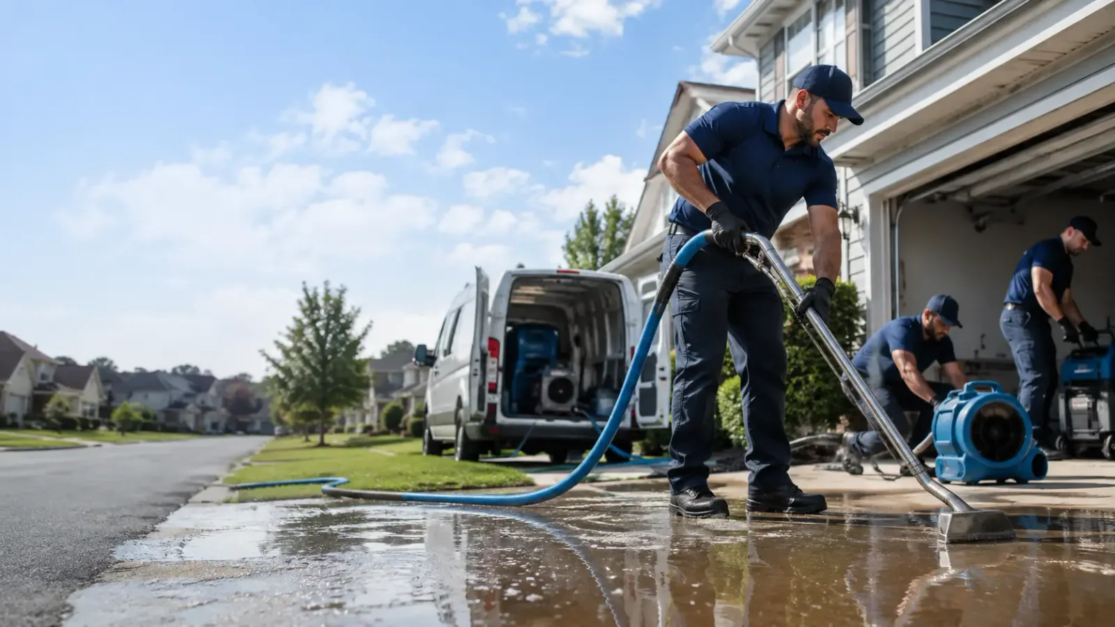 Flood Damage Restoration in Woodburn, IN